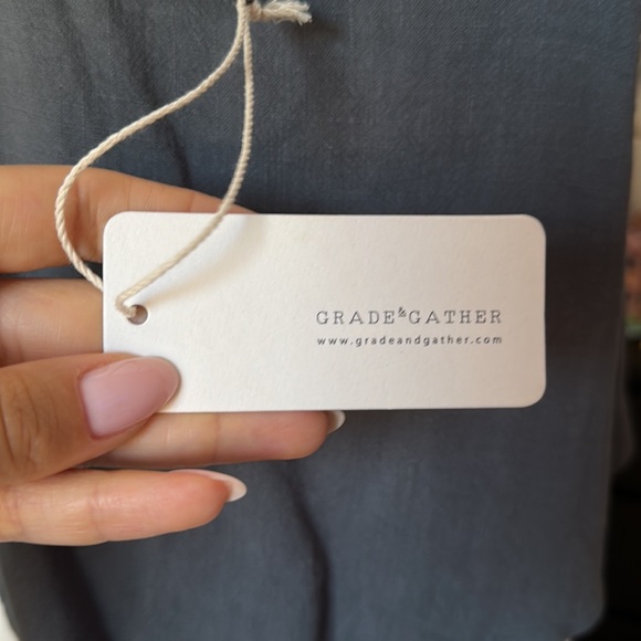 Cute grey summer crop top BRAND NEW size S - Picture 5 of 5